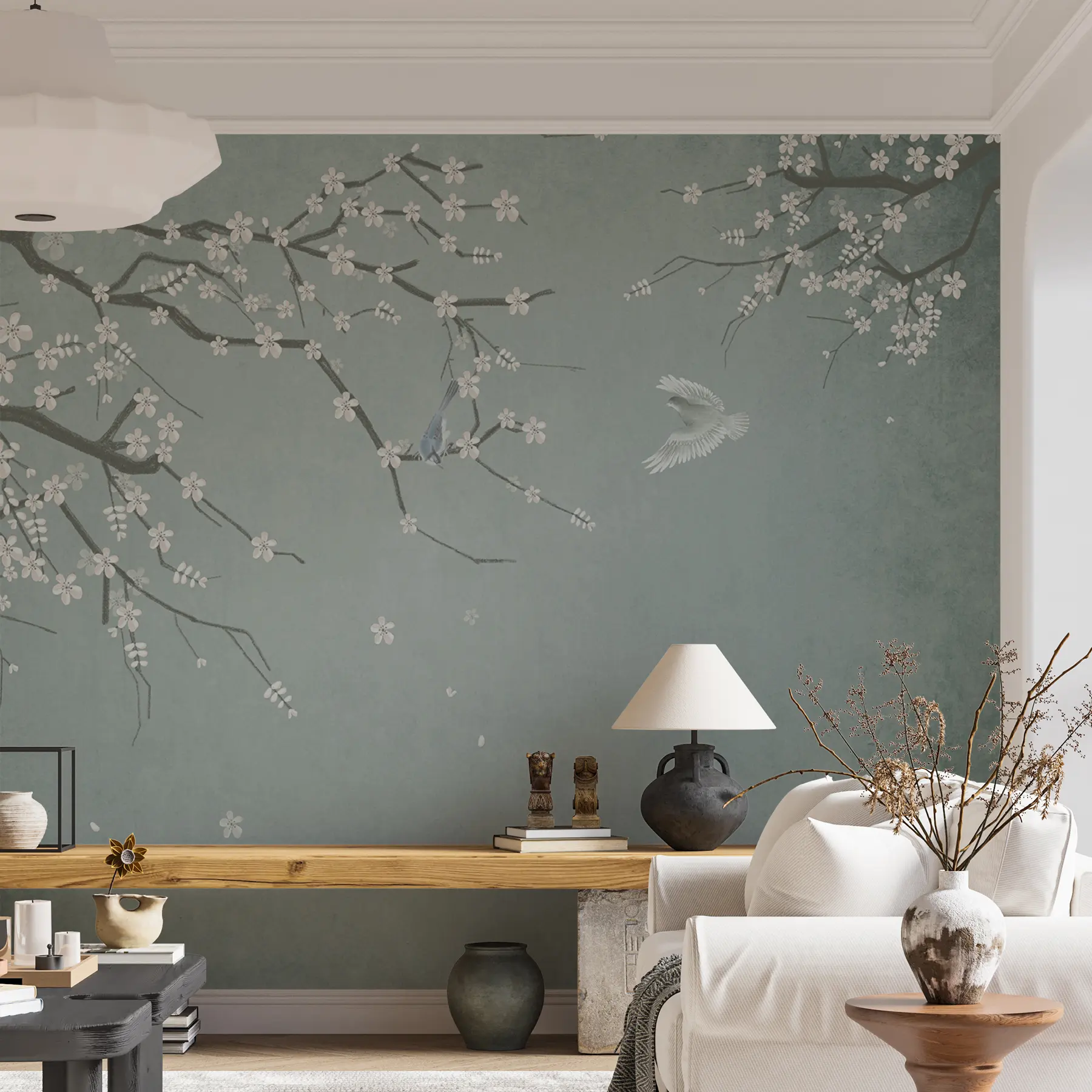 Wall Mural Photo Wallpaper Spring, arrival of birds u35808