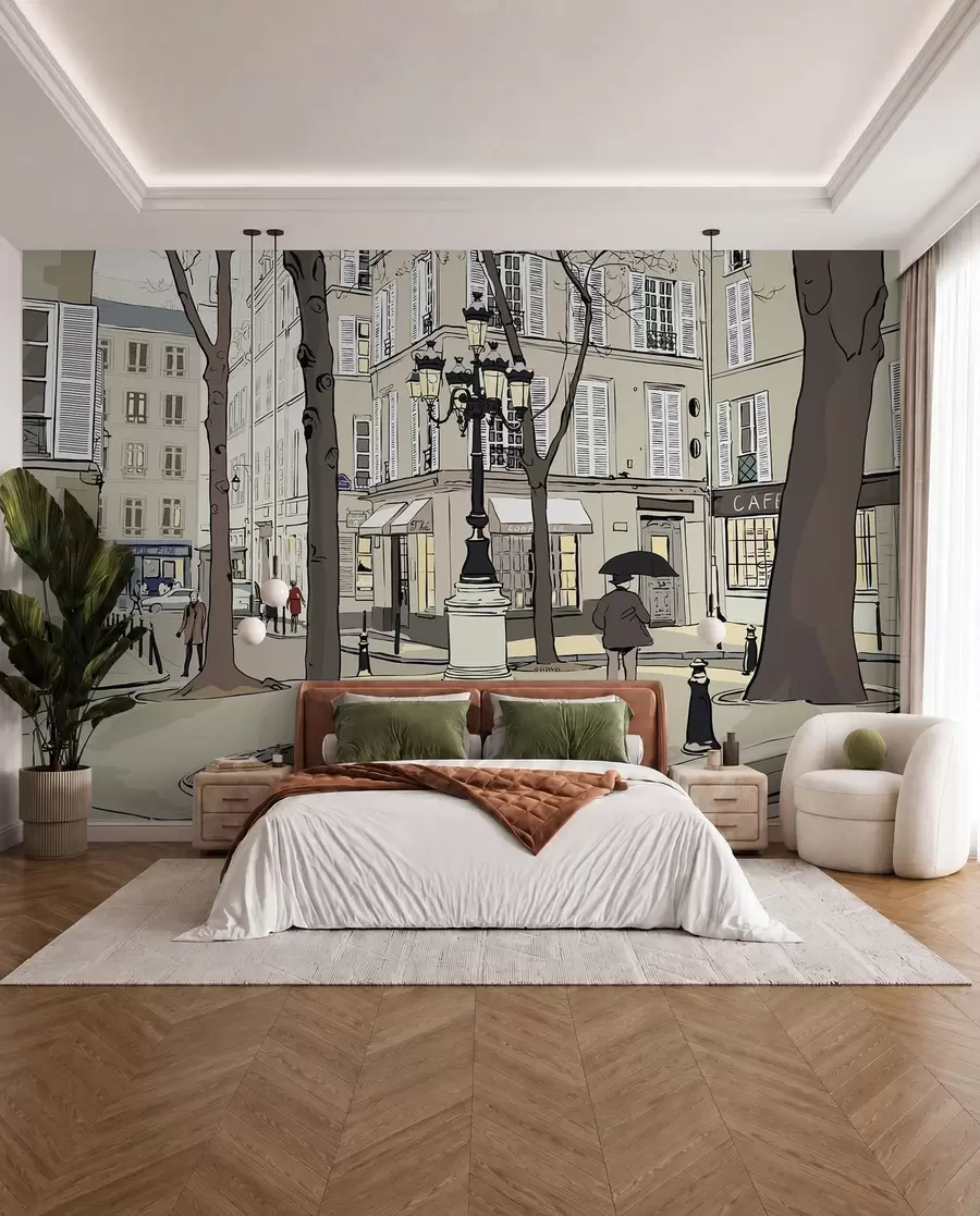wall murals Building, window e infrastructure u55549