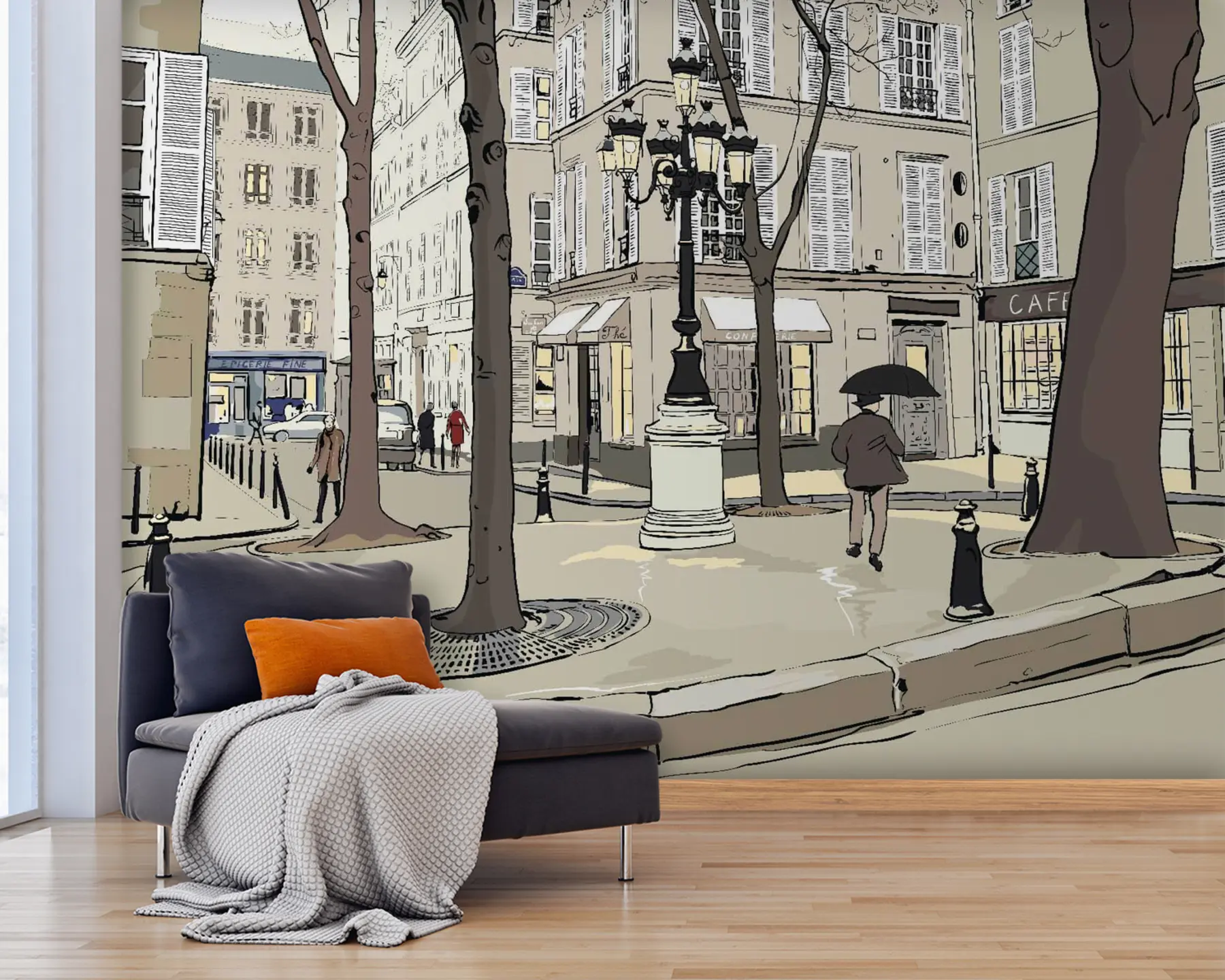 wall murals Building, window e infrastructure u55549