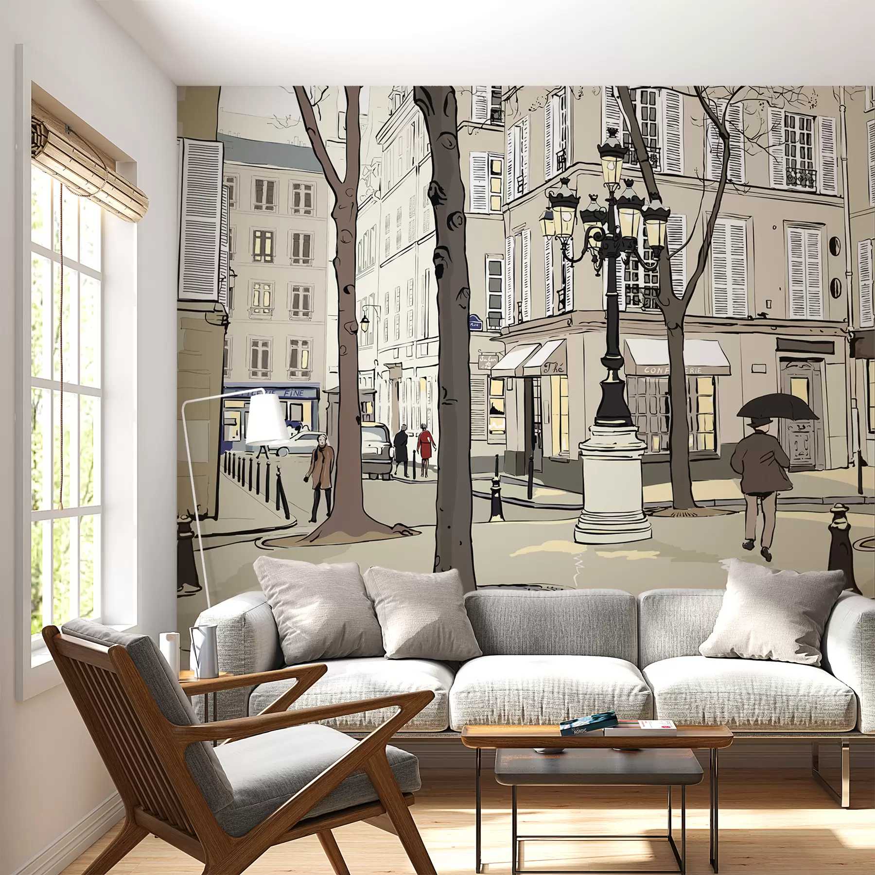 wall murals Building, window e infrastructure u55549