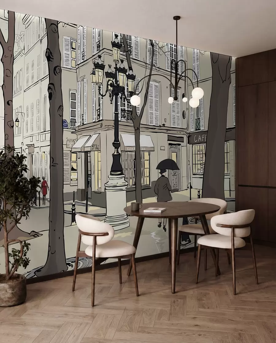 wall murals Building, window e infrastructure u55549