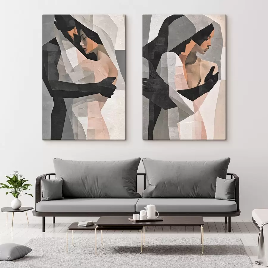 wall murals Abstract couple m30919