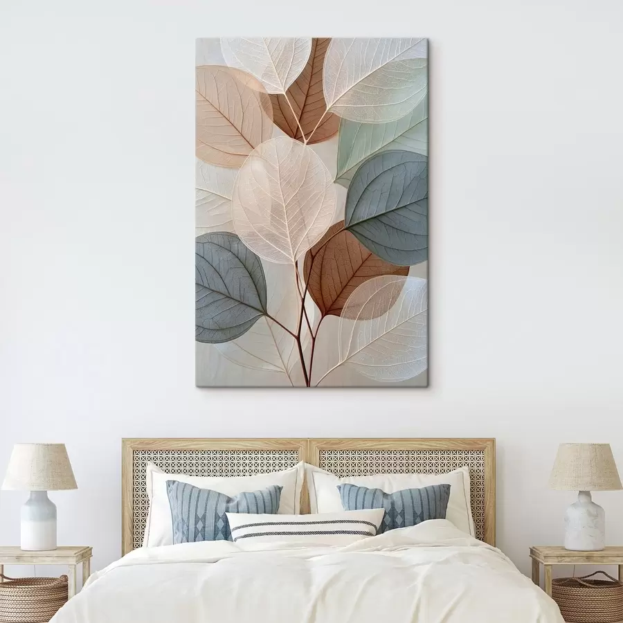 wall murals Leaves s50463