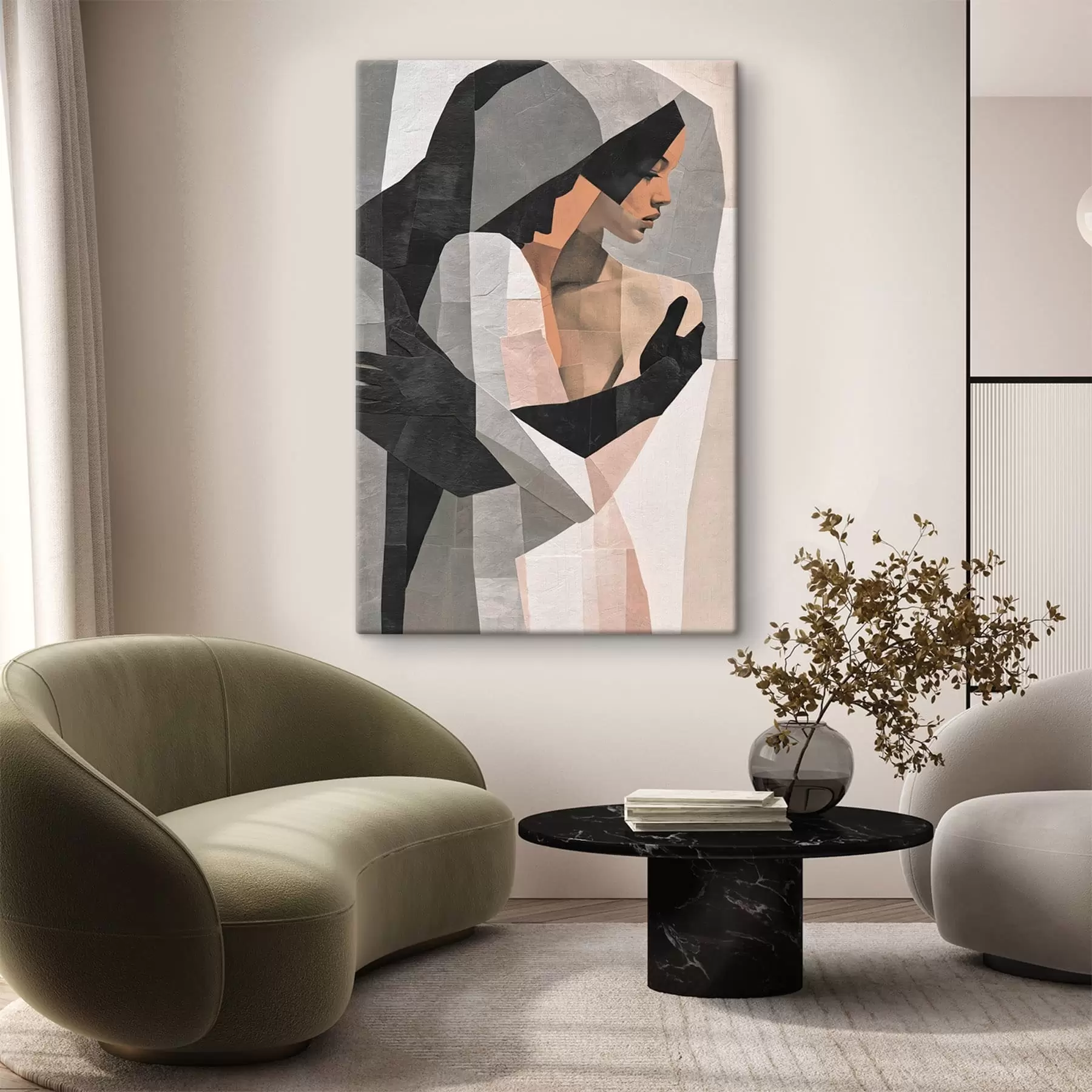 wall murals Abstract couple s50573
