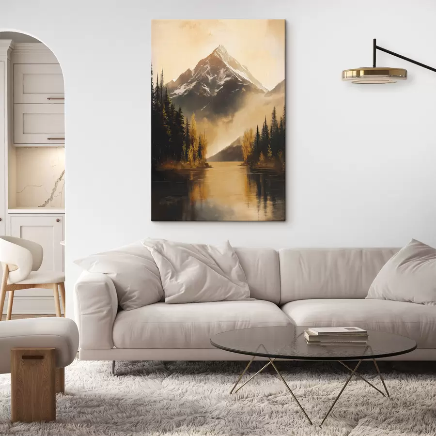 wall murals Mountain Lake s50688