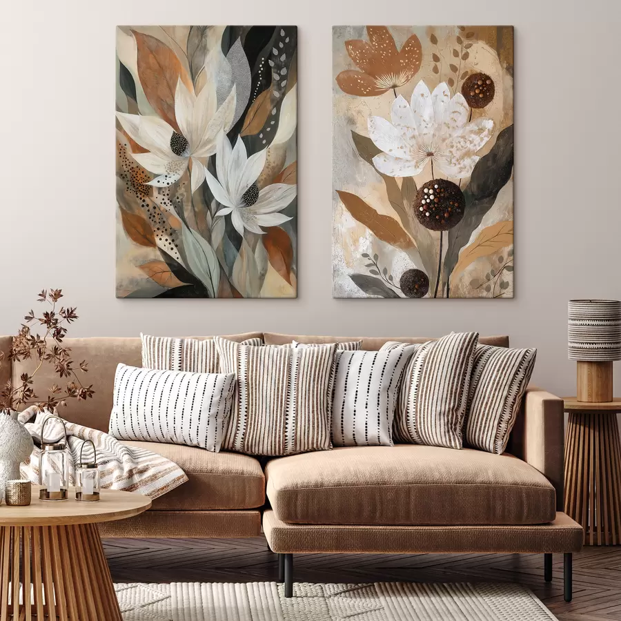 Wall Mural Photo Wallpaper Abstract Flowers m30987