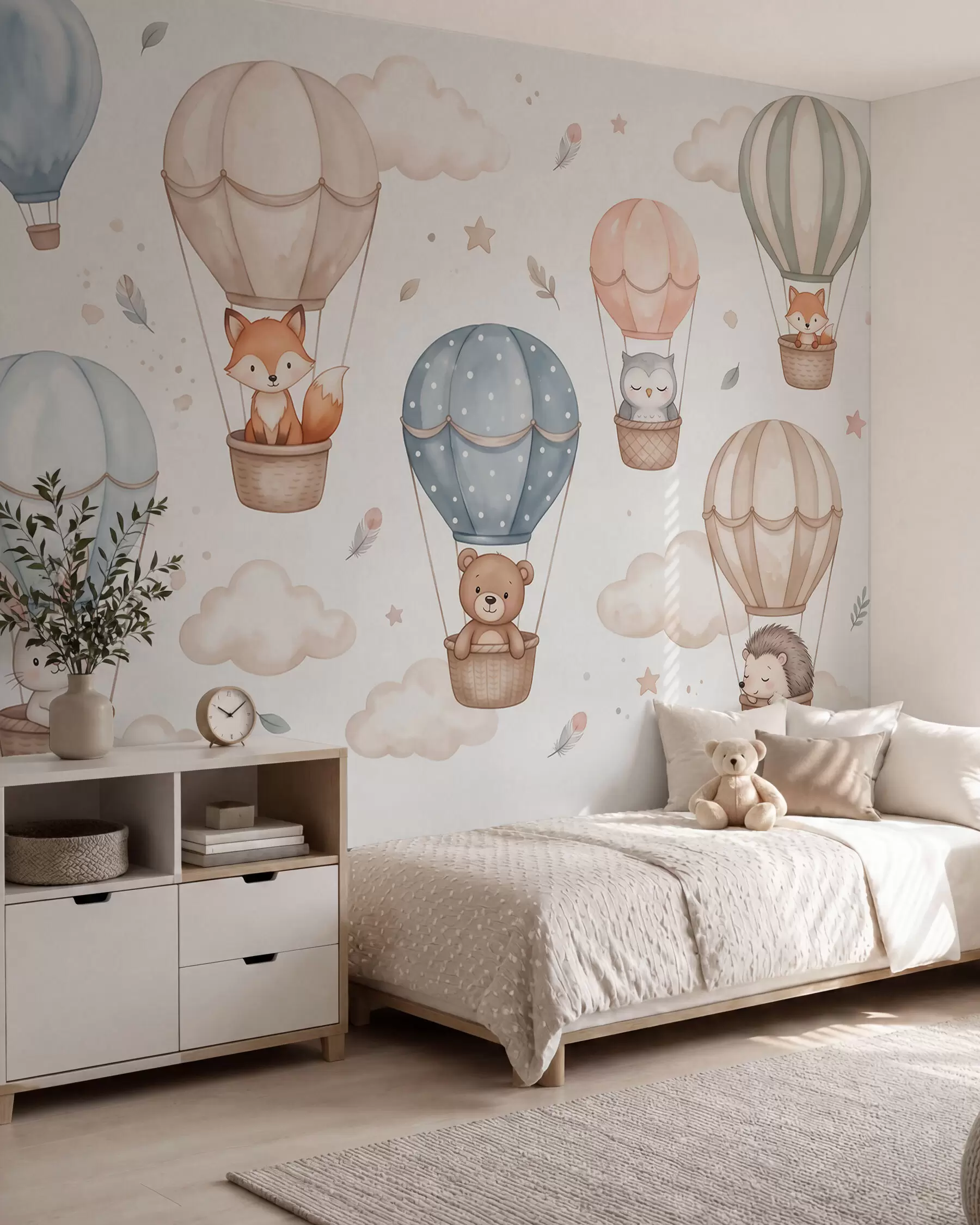 wall murals Balloon Friends w10001