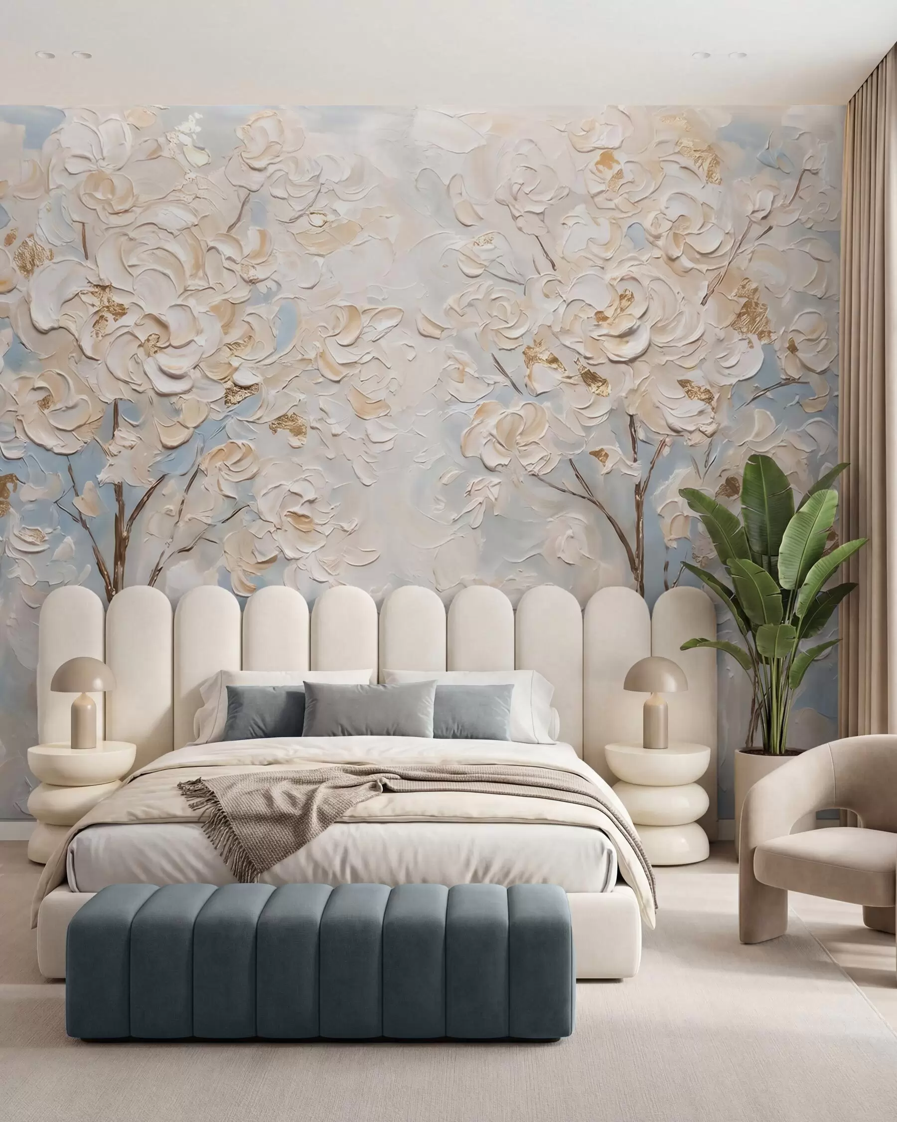 murales Capas de flores w10039