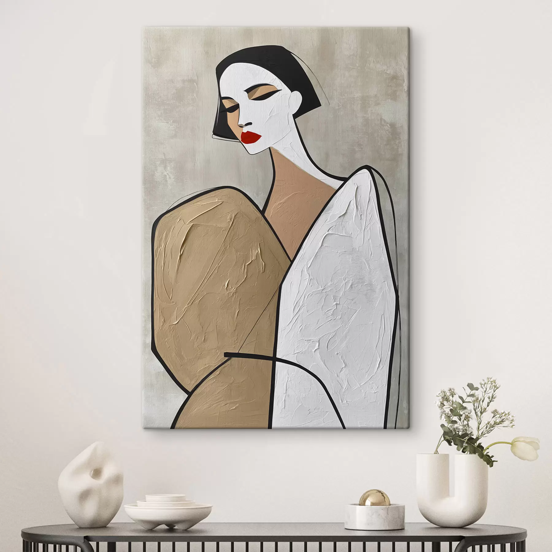 wall murals Modern woman portrait s50714