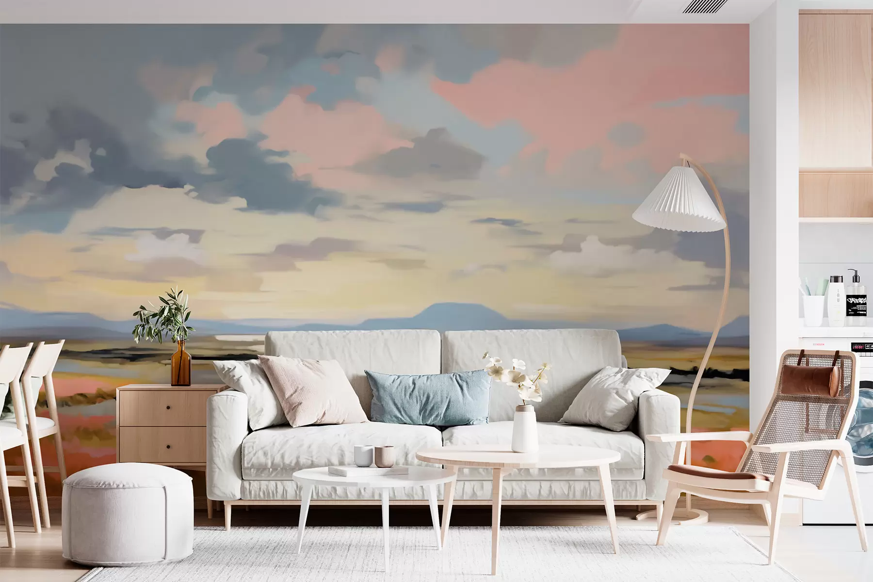 peintures murales Paysage w05911