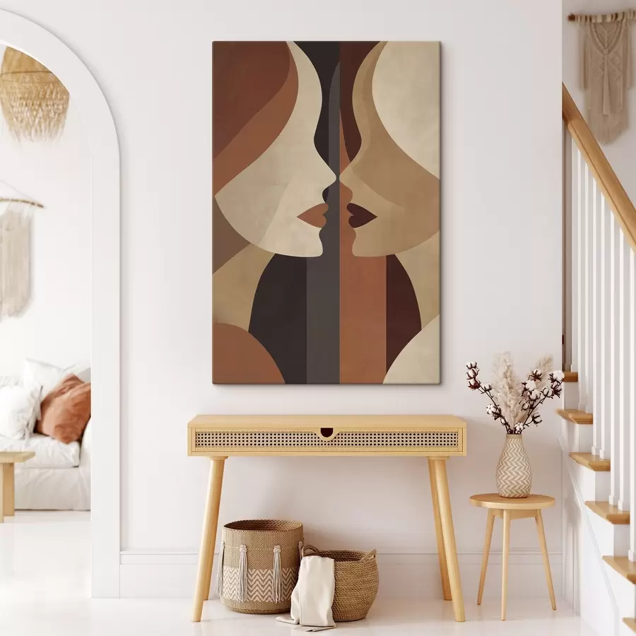 wall murals Abstract faces of women s50775