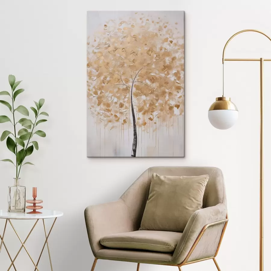 wall murals Abstract tree, imitation painting s50801