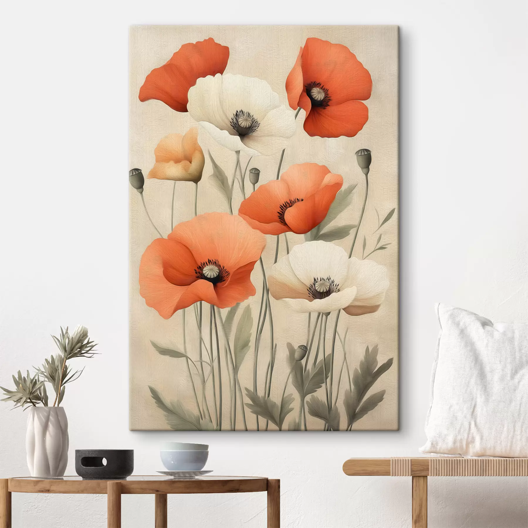 murales Amapolas s50807