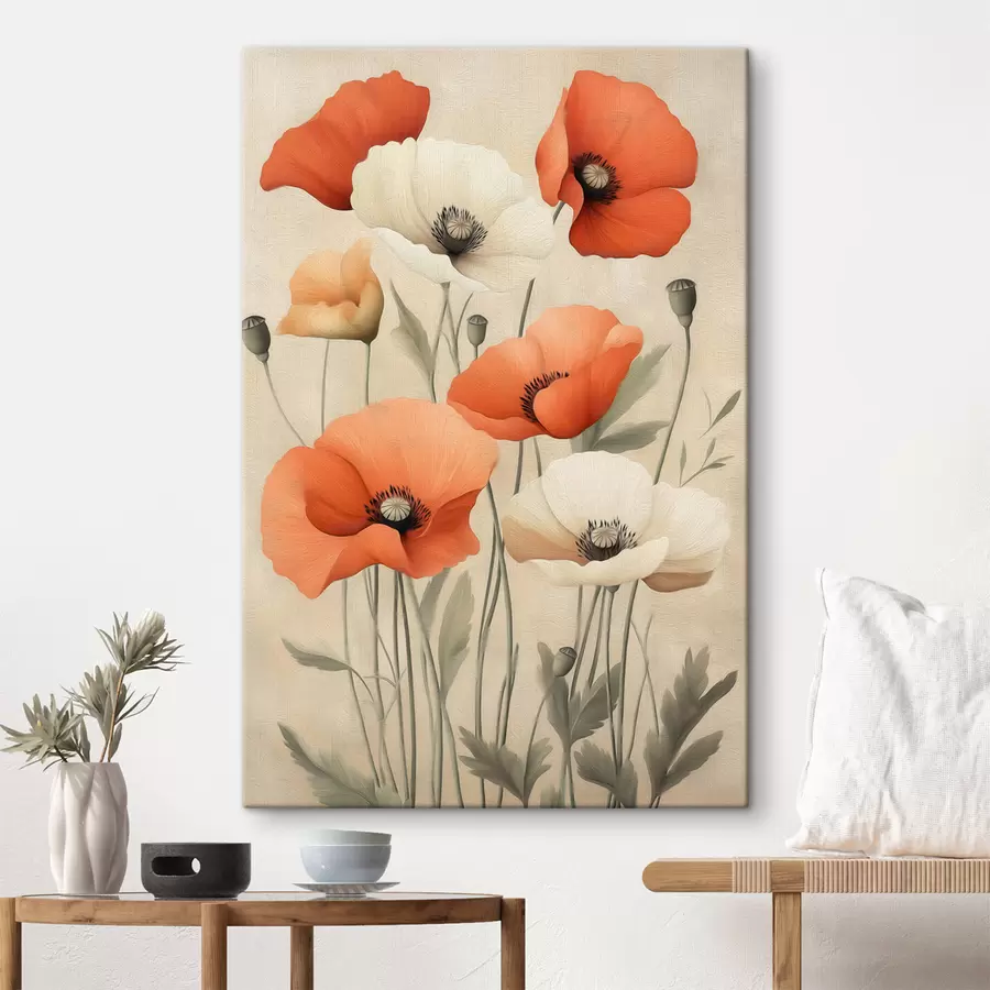 wall murals Poppies s50807
