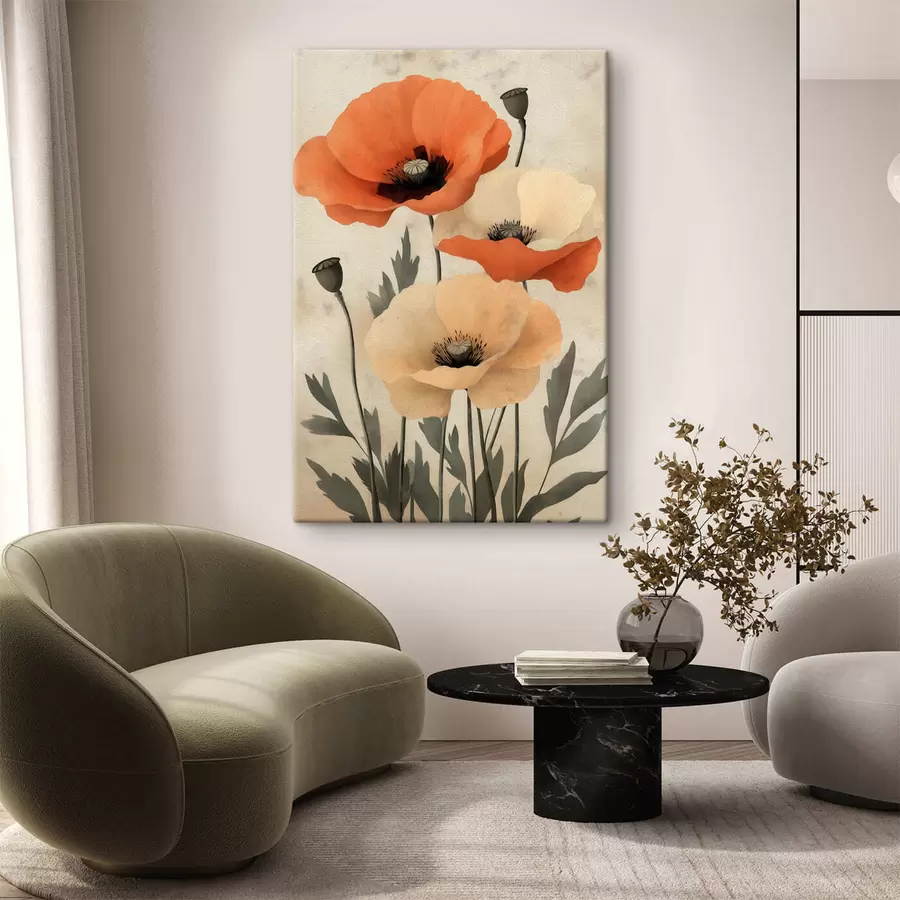 wall murals Poppies s50808