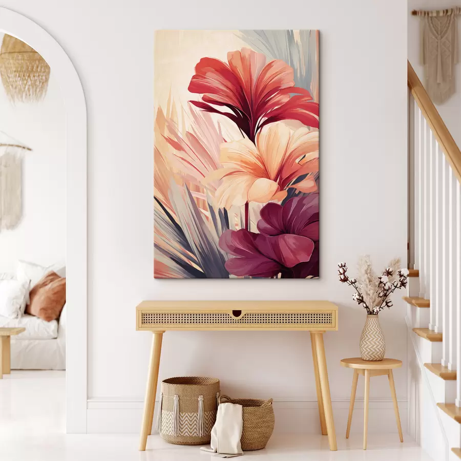 wall murals Bright Leaves s50819