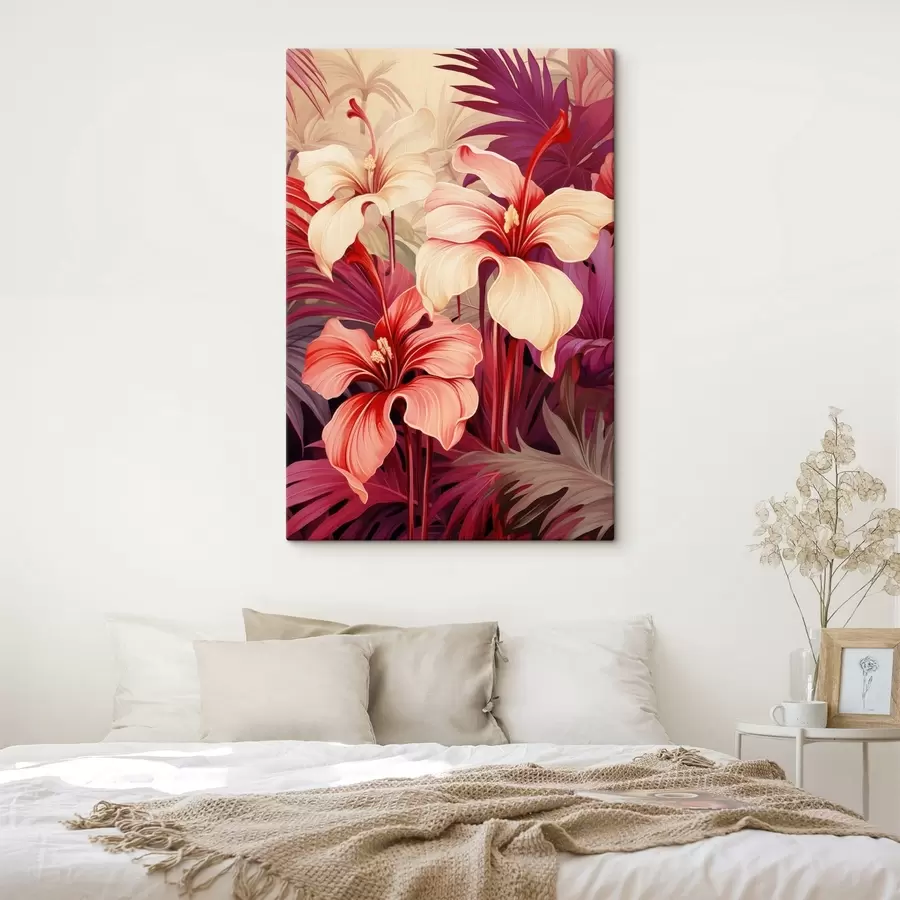 wall murals Bright Leaves s50820
