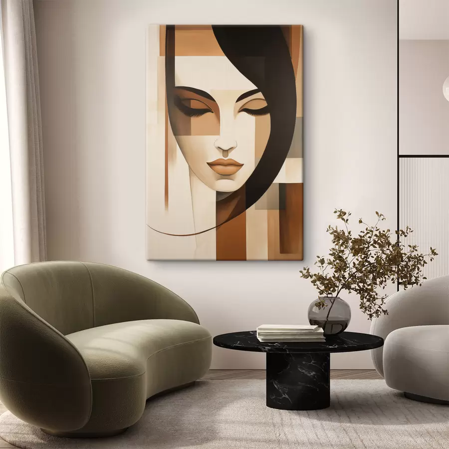 wall murals Abstract Portrait of a Woman s50822