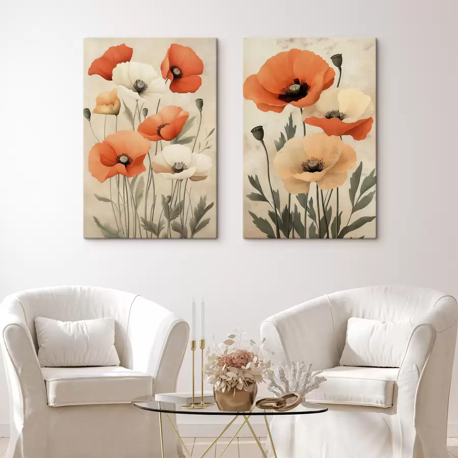 Wall Mural Photo Wallpaper Poppies m31016