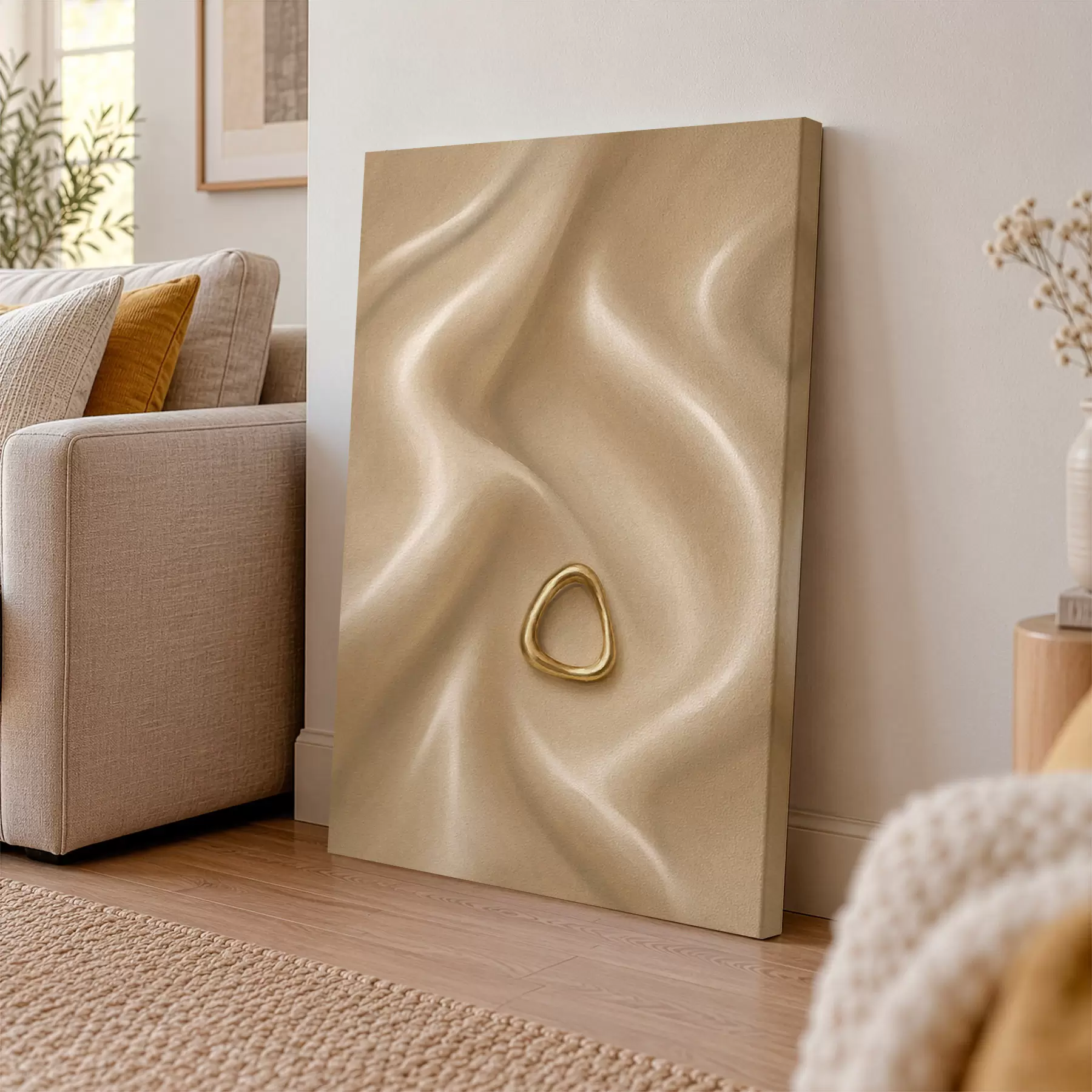 wall murals Soft Silk Waves s50501