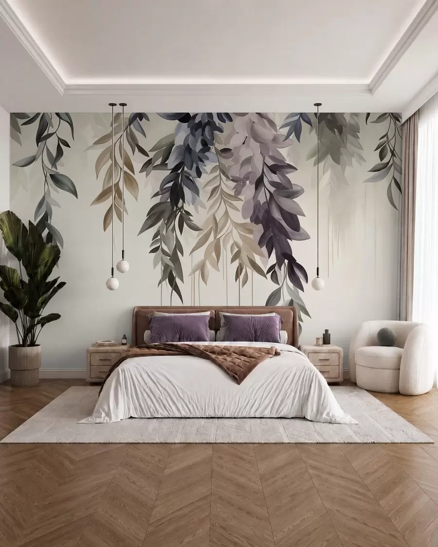 murales Hojas colgantes w10057