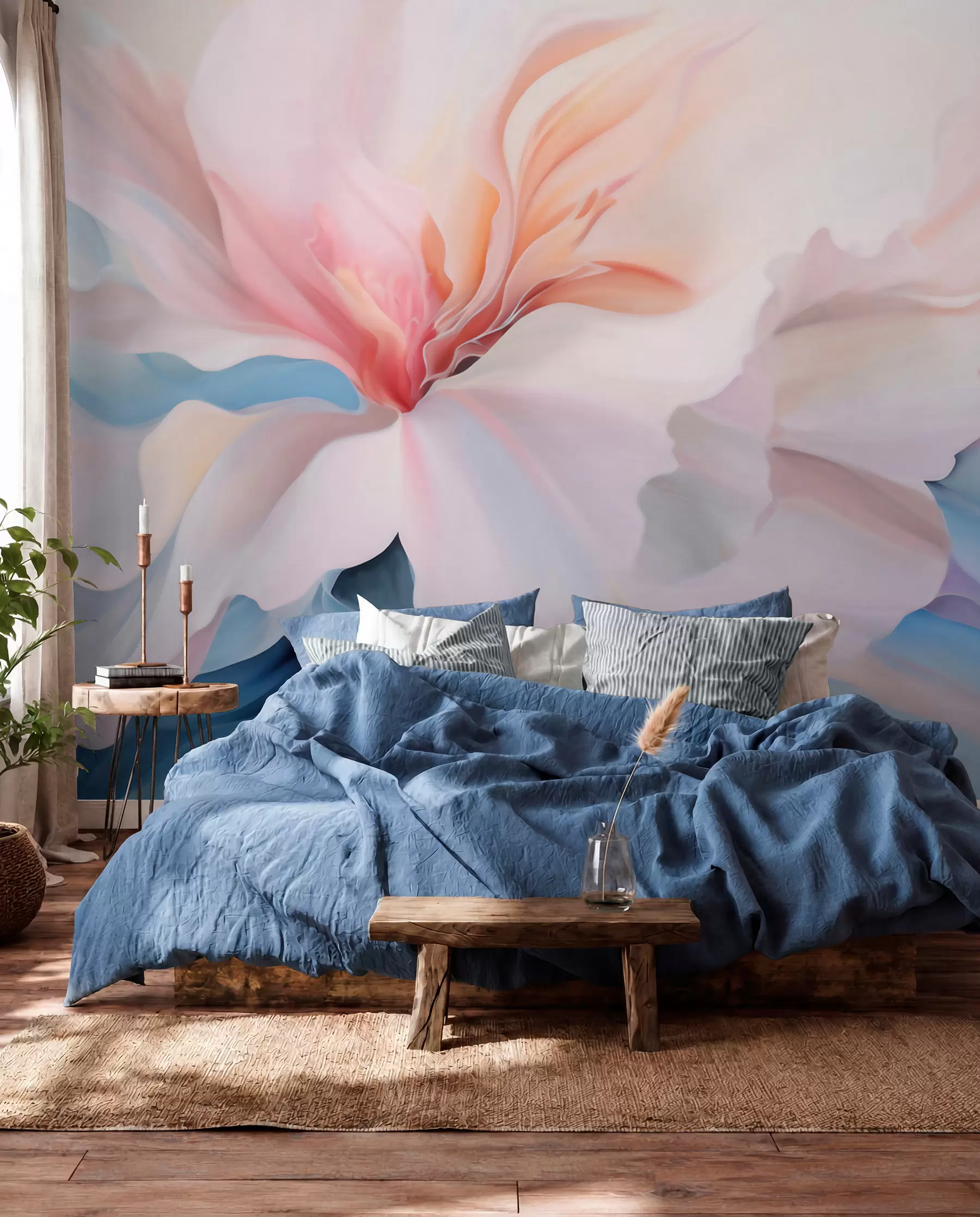 Wall Mural Photo Wallpaper Abstract Fantasy Flowers w05932