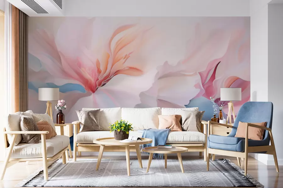 wall murals Abstract Fantasy Flowers w05932