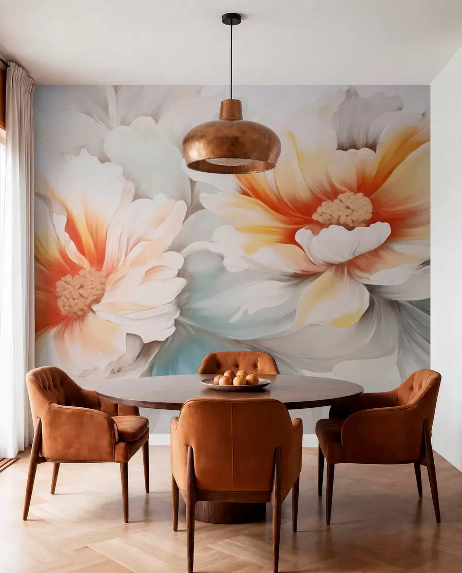 Wall Mural Photo Wallpaper Fantasy Flowers w05941