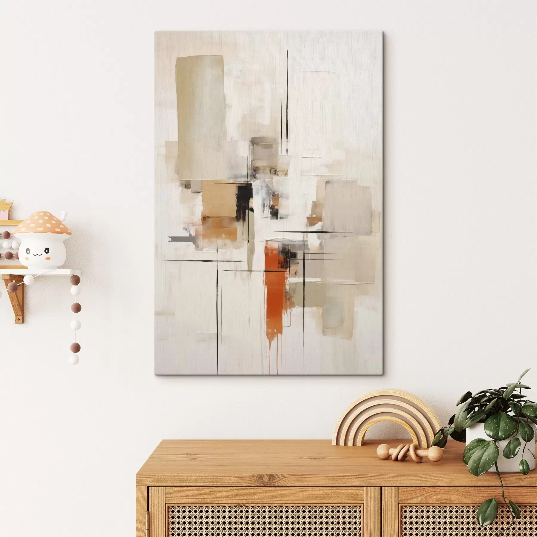 wall murals Abstraction, imitation of painting s50847