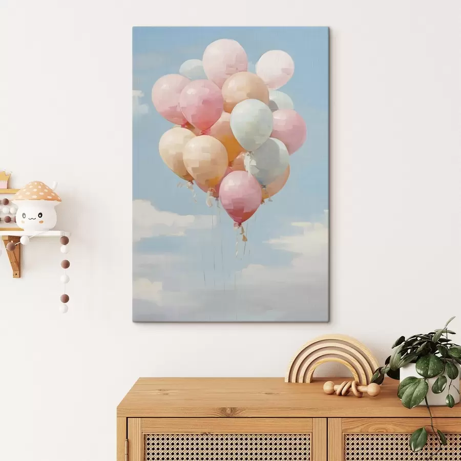 wall murals Balloons, imitation painting s50854