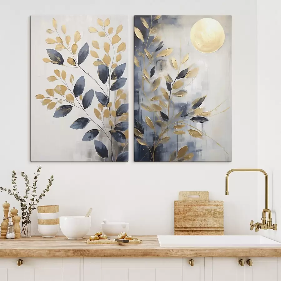 wall murals Decorative twigs, imitation painting m31024