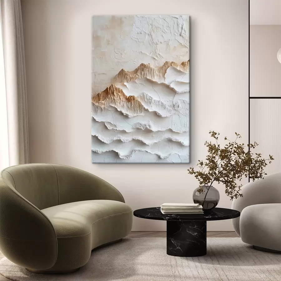 murales Picos beige con textura s50737