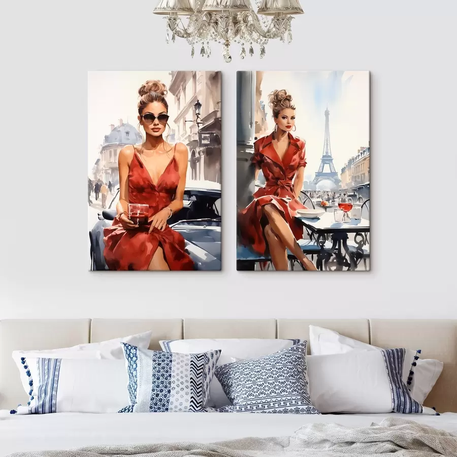 Wall Mural Photo Wallpaper Parisian Chic and Elegance m31000