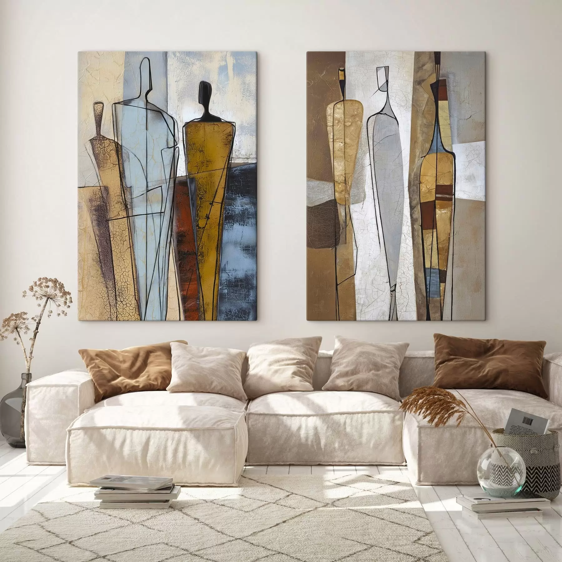 murales Cifras abstractas m31031
