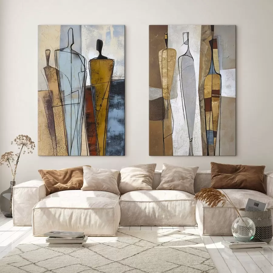 murales Cifras abstractas m31031