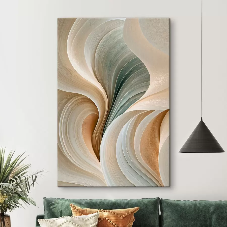 Wall Mural Photo Wallpaper Abstract waves s50855