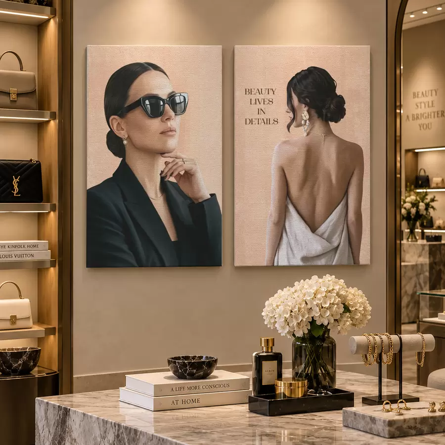Wall Mural Photo Wallpaper The Art of Feminine Elegance m30992