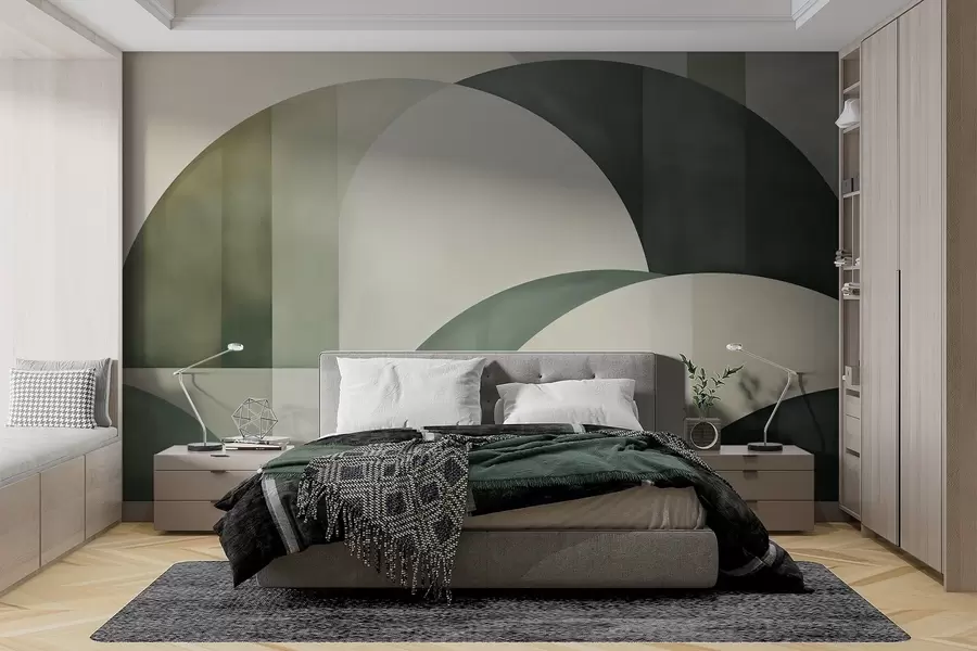 Wall Mural Photo Wallpaper Geometric abstraction w05943