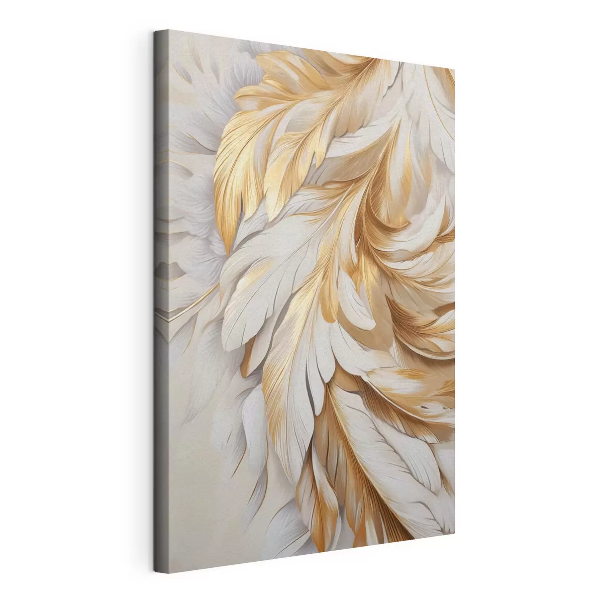 wall murals Large, decorative feathers, intricate details and a delicate texture s50969
