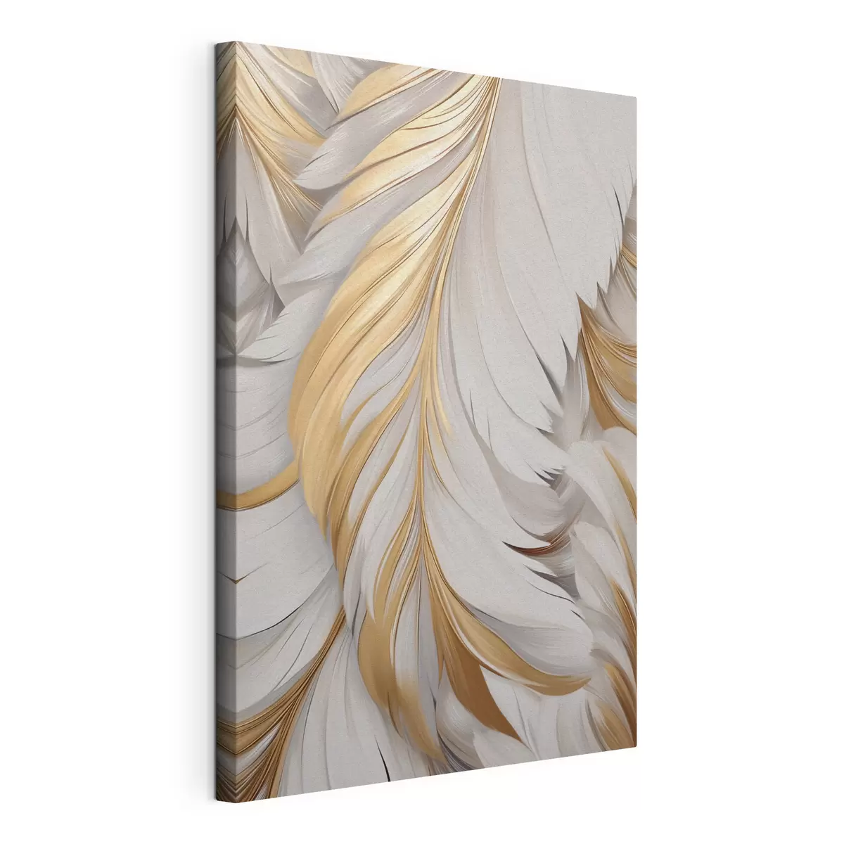 wall murals Large, decorative feathers, intricate details and a delicate texture s50970