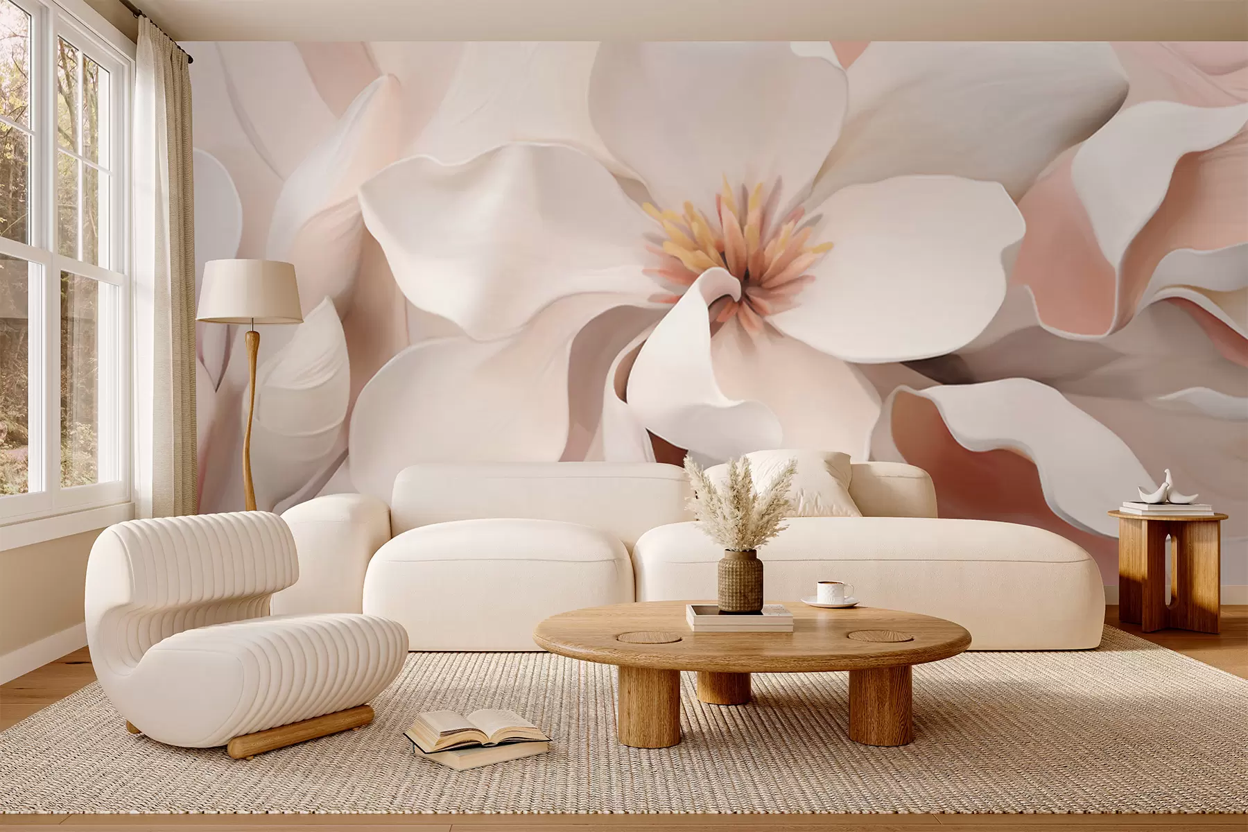 peintures murales Fleurs fantastiques w05985