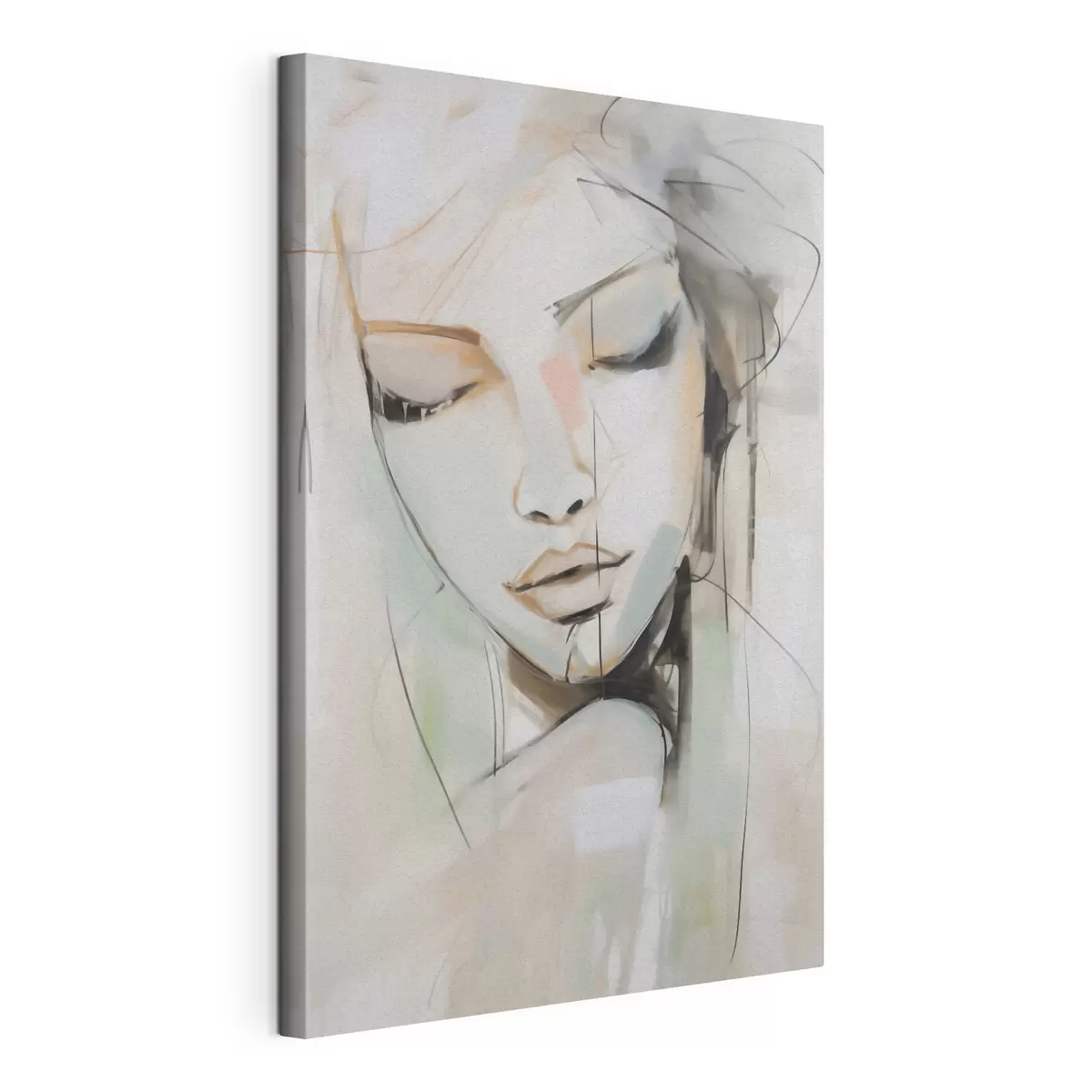 wall murals Portrait, imitation of a painting s50979