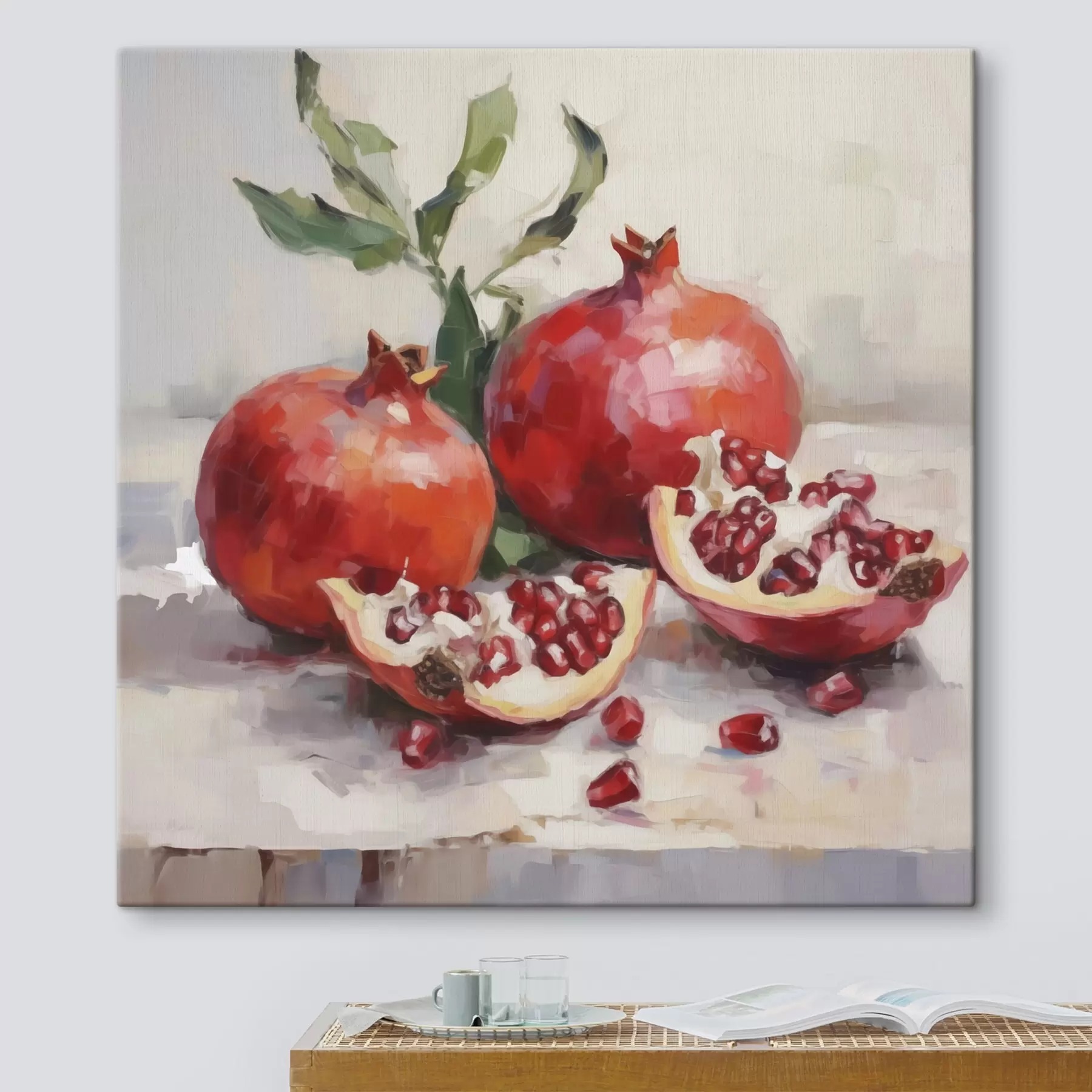 wall murals Ruby Pomegranates s50982
