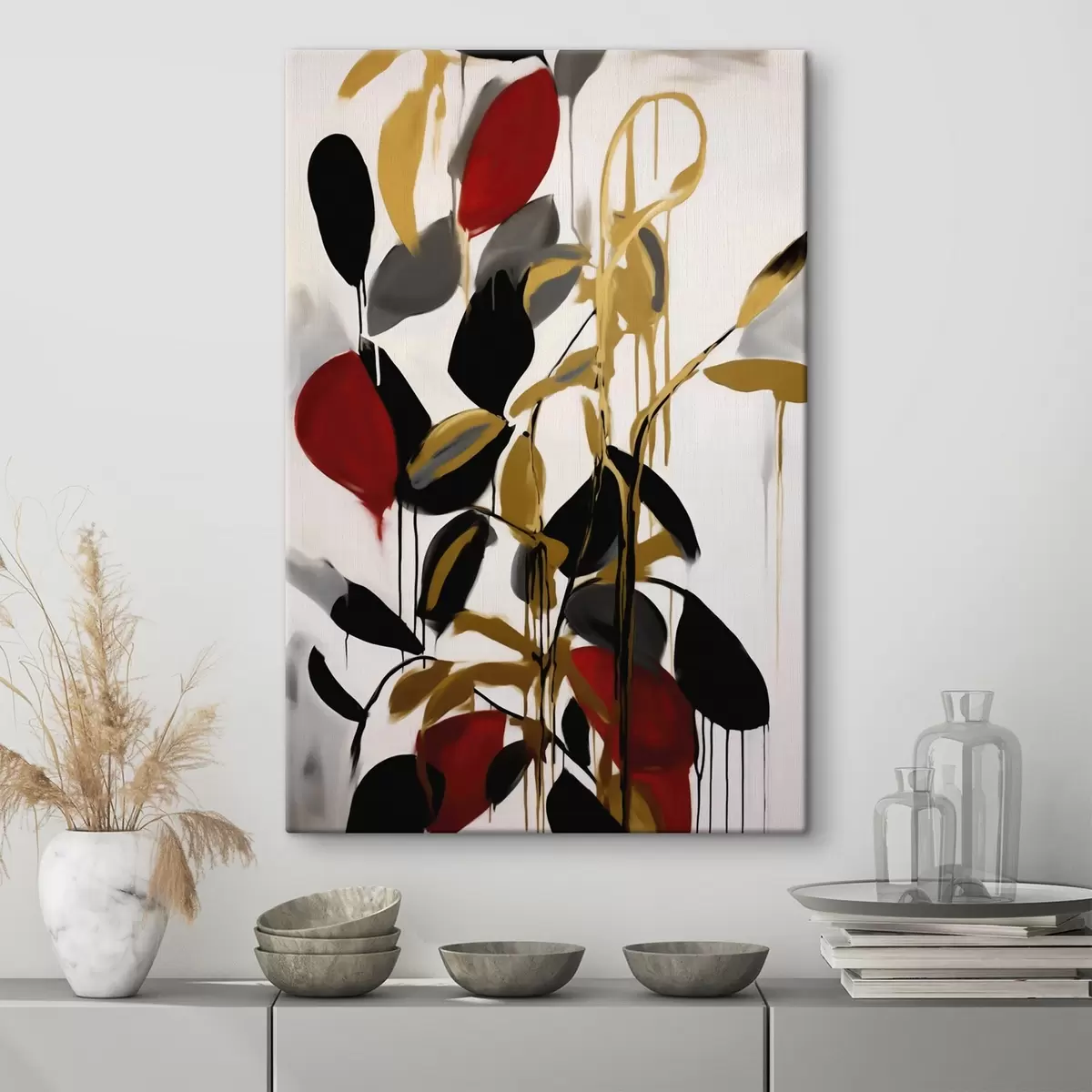 wall murals Abstraction, imitation of painting s50983