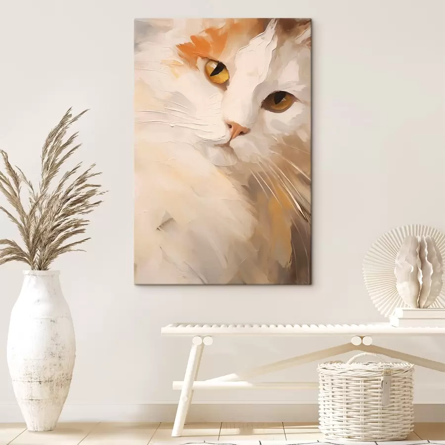 wall murals Cat, imitation painting s50987