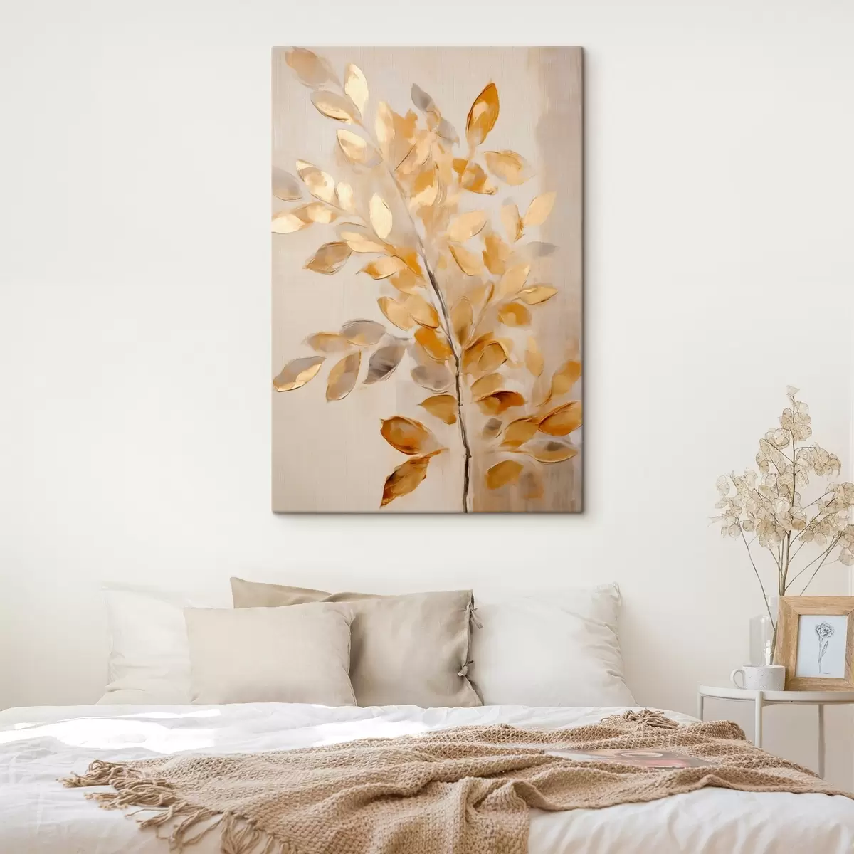 wall murals Foliage, imitation painting s50993
