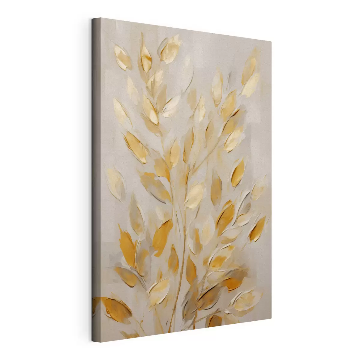 wall murals Abstract foliage, imitation painting s50994