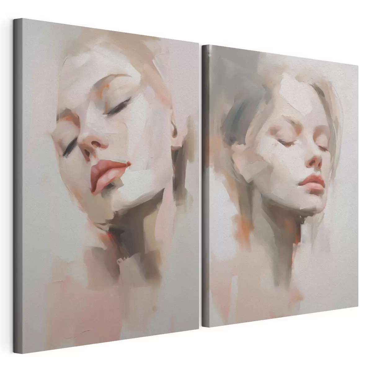 wall murals Abstract portrait of a young woman m31058