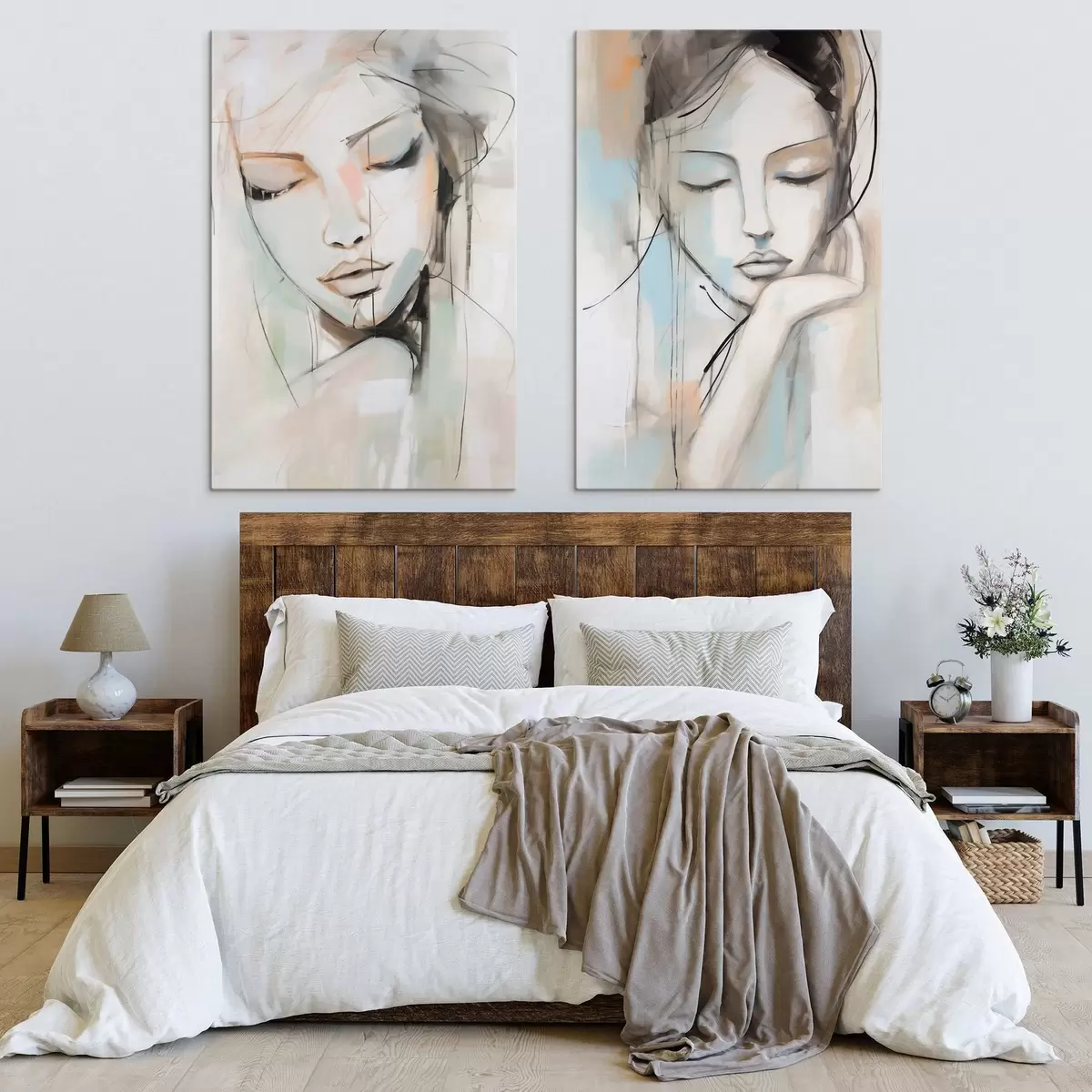 wall murals Portrait, imitation of a painting m31059