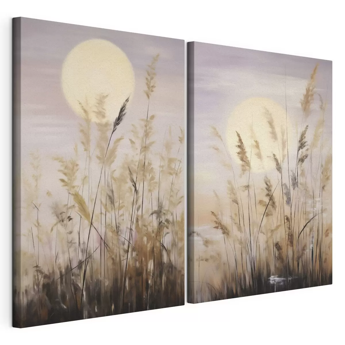 wall murals Abstract herbs, imitation painting m31062